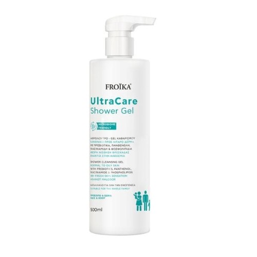 Froika UltraCare Shower Gel Face & Body for Normal to Oily Skin 500ml 