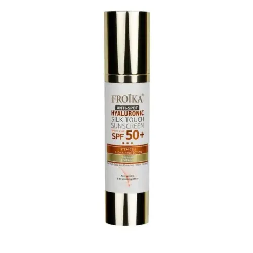 Froika, Hyaluronic Silk Touch Sunscreen Anti-Spot SPF50+, Αντηλιακή Προσώπου Κατά των Πανάδων, 40ml 