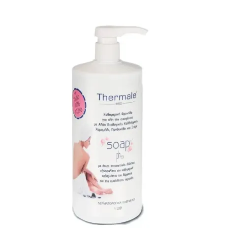 Thermale Med Soap pH 5.5 1000ml (Υγρό Καθαριστικό για το Σώμα & την Ευαίσθητη Περιοχή)