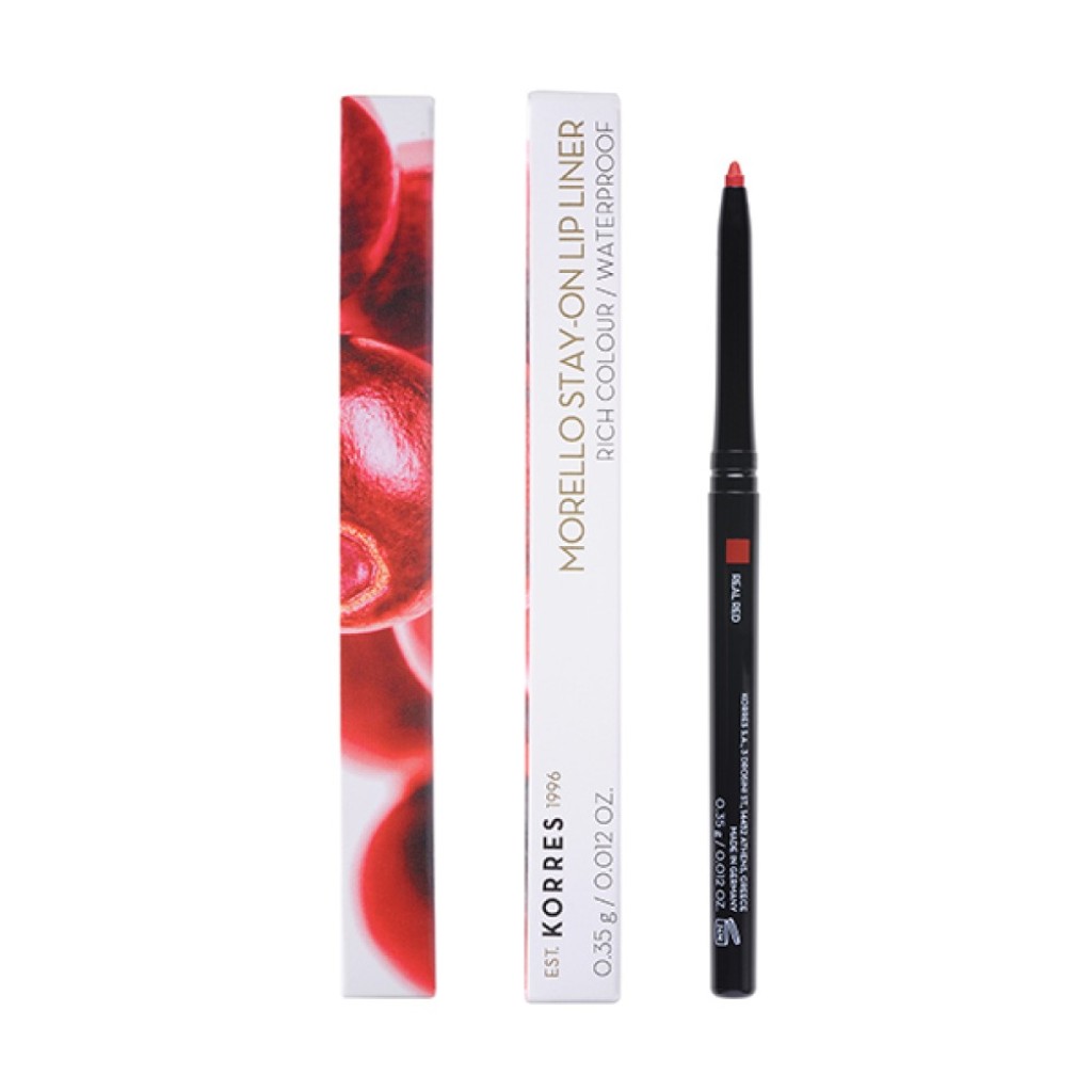 Korres Morello Stay On Lip Liner Αδιάβροχο Με Πλούσιο Χρώμα 0.35 gr Korres Morello Stay On Lip Liner Αδιάβροχο Με Πλούσιο Χρώμα 0.35 gr