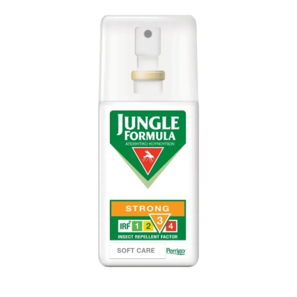 Jungle Formula Strong Soft Care Αντικουνουπικό Σπρέι 75ml Jungle Formula Strong Soft Care Αντικουνουπικό Σπρέι 75ml