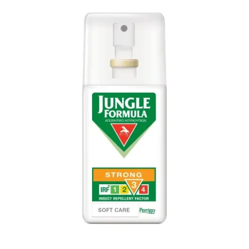 Jungle Formula Strong Soft Care Αντικουνουπικό Σπρέι 75ml 