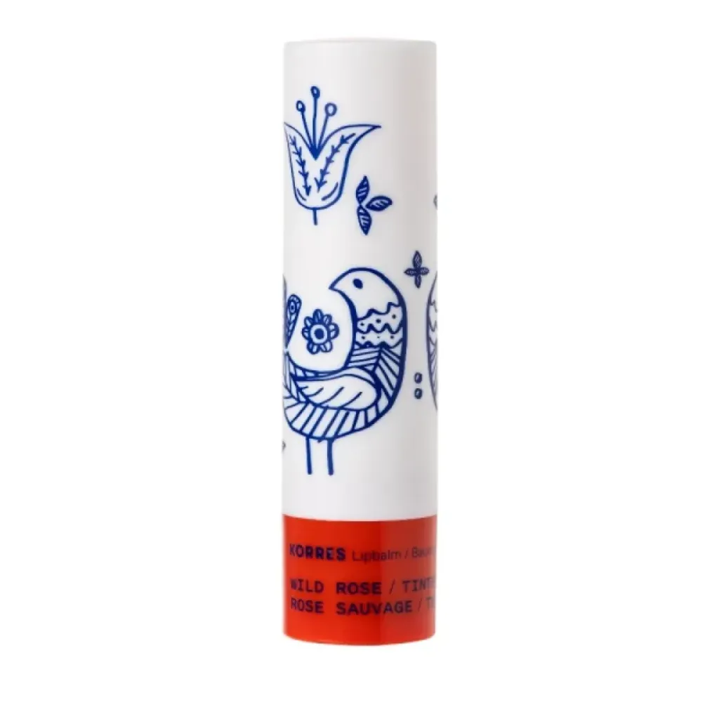 KORRES Άγριο Τριαντάφυλλο Lip Balm Με Χρώμα KORRES Άγριο Τριαντάφυλλο Lip Balm Με Χρώμα