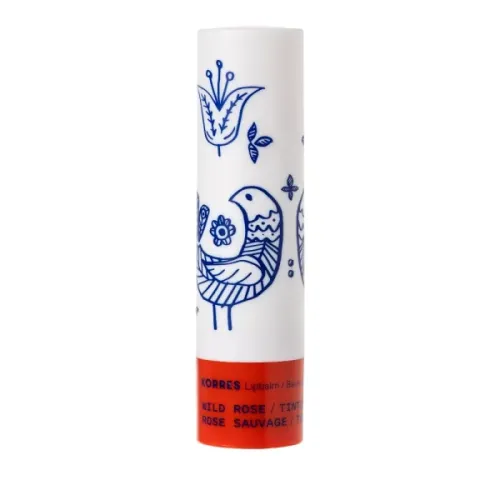 KORRES Άγριο Τριαντάφυλλο Lip Balm Με Χρώμα
