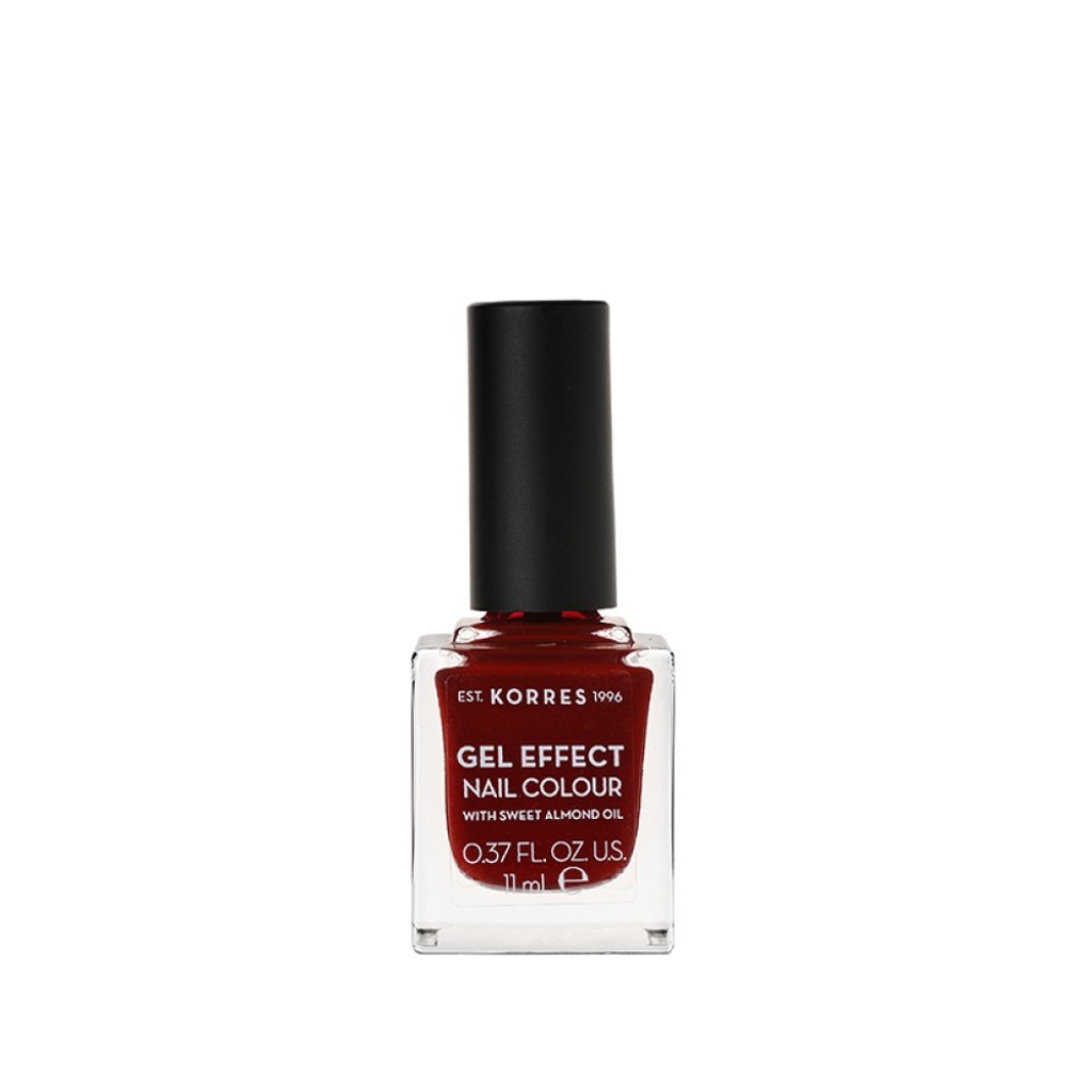 KORRES GEL EFFECT NAIL COLOUR 59 Wine Red KORRES GEL EFFECT NAIL COLOUR 59 Wine Red