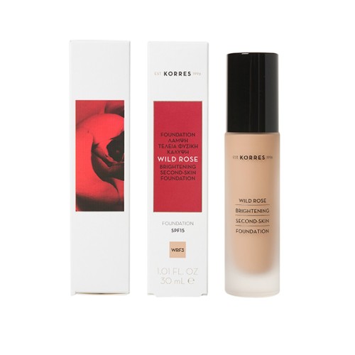 KORRES ΑΓΡΙΟ ΤΡΙΑΝΤΑΦΥΛΛΟ Foundation Λάμψης SPF15-WRF3