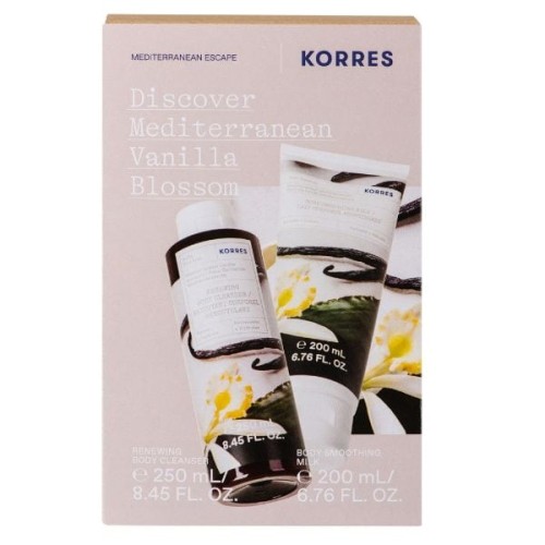KORRES Άνθη Βανίλιας Αφρόλουτρο + Ενυδατικό Γαλάκτωμα Σώματος