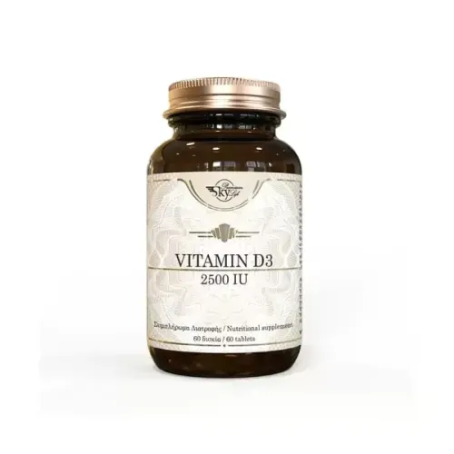 Sky Premium Life Vitamin D3 2500 IU 60 δισκία