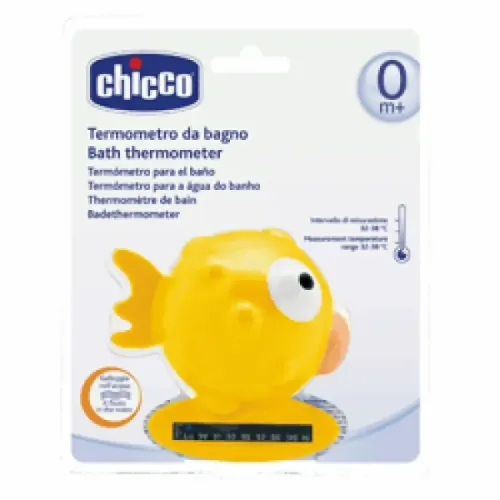 Chicco Θερμόμετρο Μπάνιου Ψάρι Κίτρινο 