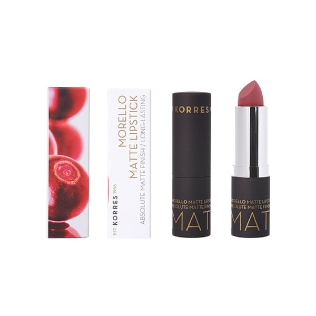 KORRES MORELLO Matte Lipstick 23 Natural Purple KORRES MORELLO Matte Lipstick 23 Natural Purple