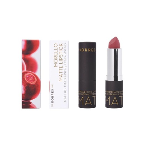 KORRES MORELLO Matte Lipstick 23 Natural Purple
