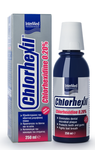 Intermed Chlorhexil 0.20% Στοματικό Διάλυμα 250ml