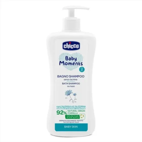 Chicco Baby Moments Αφρόλουτρο - Σαμπουάν 0m+, 750ml