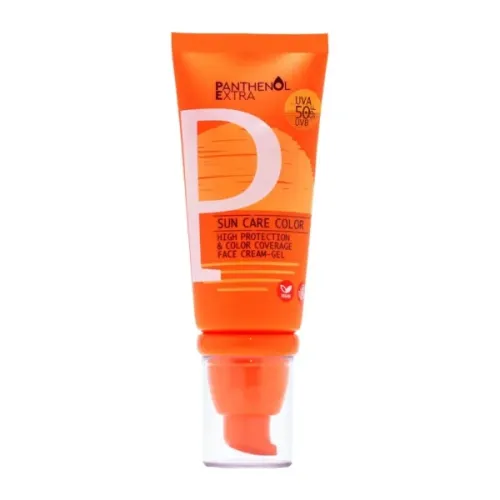 Panthenol Extra Sun Care Color Gel-Cream High Protection SPF50, 50ml 